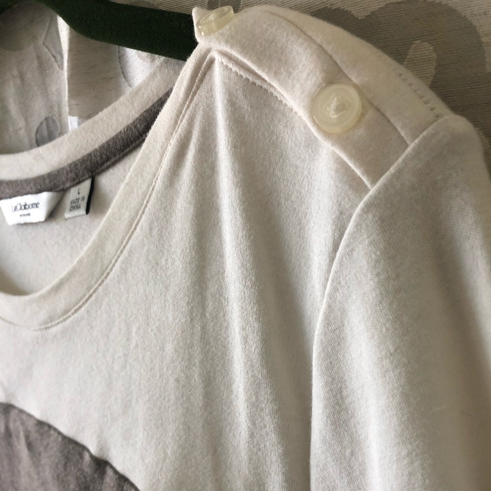 Liz Claiborne New York color block sweater Med